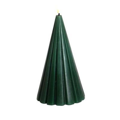 Sirius Laura led boom kaars medium groen 20 cm