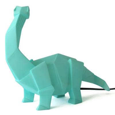 Dino lamp Brachiosaurus groen