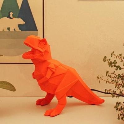 Dino lamp T.Rex oranje